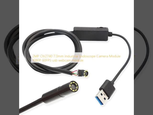 2MP OV2740 7.0mm Industrial Endoscope Camera Module 1080P 60FPS usb webcam module