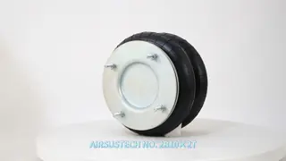 203mm 높이 공기 잭 가방 10X2 공기 스프링 이중 풀무 고무 재질