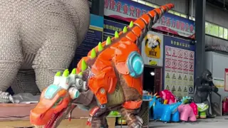 Animatornic Props Customizable Armed Dinosaur Mascot Costume Light Weight