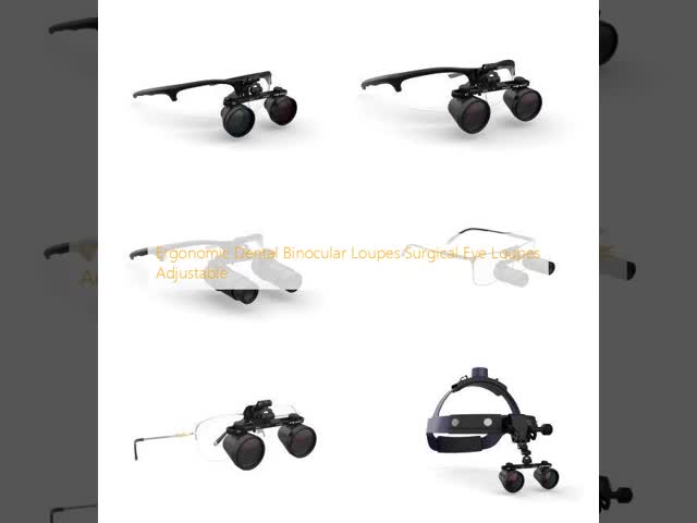 Ergonomic Dental Binocular Loupes Surgical Eye Loupes Adjustable