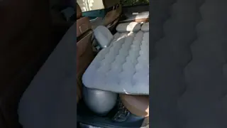 Custom Inflatable Car Seat Cushion: Foldable Travel Car Mattress for Backseat – Comfortable Vehicle Air Mattress with Pillows