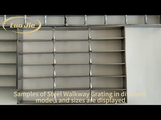 High Strength Non Slip Steel Grating For Industrial And Municipal Applications