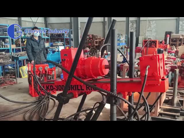 Glkd-300 Underground Core Drill/Drilling Rig Full Hydraulic Motor Head Drilling Rig for Underground Tunnel