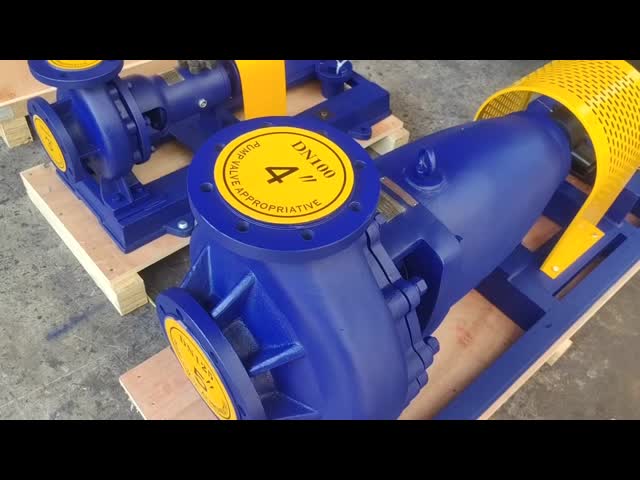 IP55 Protection Class Centrifugal Chemical Pump for ≤2.5MPa Pressure and High Temperature Environments