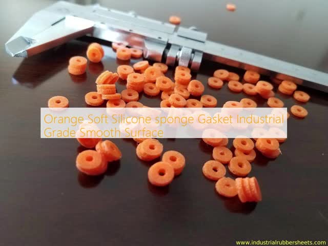 Industrial Grade High Temperature Resistant Silicone Sponge Gasket with Customizable Size