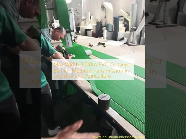 Max Width 3000m PVC Conveyor Belt for Material Transimission in Logistics and Agriculture