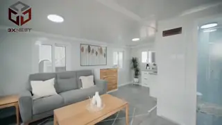 China Space Capsule House Space-29 Model with L8560 * W3460 * H3400 Dimensions and One Bedroom One Bathroom One Balcony supplier