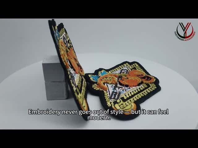 Towel Embroidery Patch Eco Friendly For Clothing Good Washable