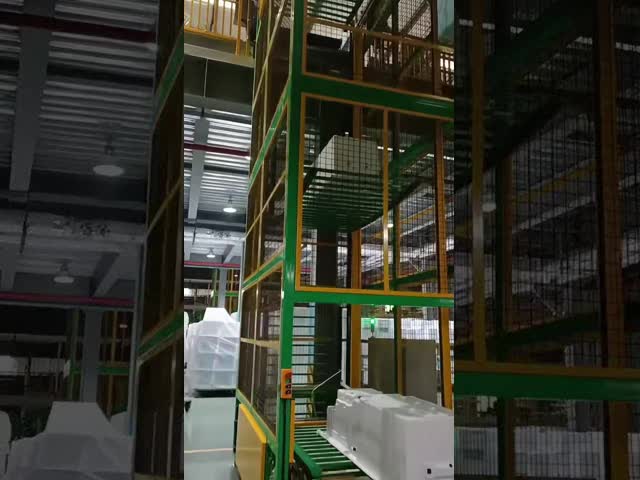 2-Level Hydraulic Vertical Reciprocating Conveyor - 5M 1500-4000kg HAOXIANG Industrial Material Handling Lift