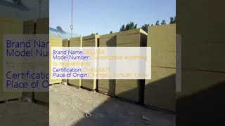 Rock Wool Insulation Board with Sound Absorption Coefficient 0.75-0.95, Thermal Conductivity 0.035-0.045 W/m·K, and Temperature Resistance -268℃ to 650℃