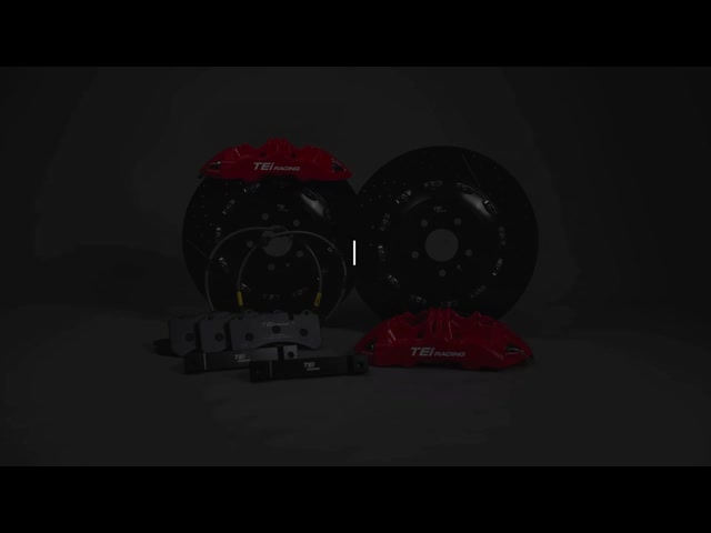 TEI S60 PLUS Big Brake Kit 6 Pot Forged Caliper 405x34mm Disc Rotor For FORD EXPLORER 2015-2020 22