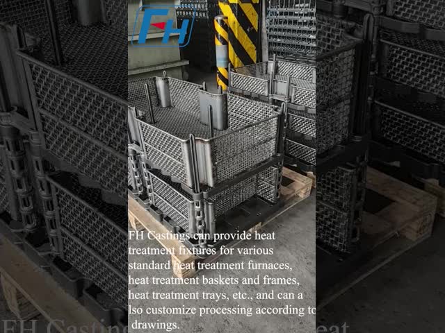 HK 1.4848 Heat Treatment Basket Heat Resistant Steel For Auto Parts Continuous Furnace
