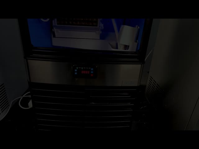 Commercial Cube Ice Machine with Bottled Water Robust Construction Ensuring Durability and Ice Making for Busy Commercial Environments