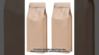 Puncture Resistant Eight Side Sealed Pouch Freestanding With Customizable Barrier