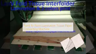 Point To Point Lamination Tissue Paper Converting Machine