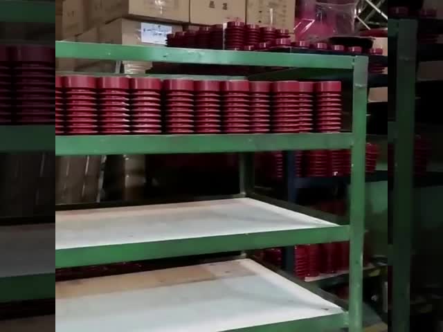 TNNPI Red High Voltage Epoxy Resin Insulator 10KV/24KV/35KV Flame Retardant Pressure Lightning Protection & Earthing