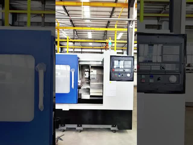 XT05-360 High-Precision CNC Lathe With 45° Inclined Saddle And 8/12 Tool Positions For Heavy-Duty Industrial Applications