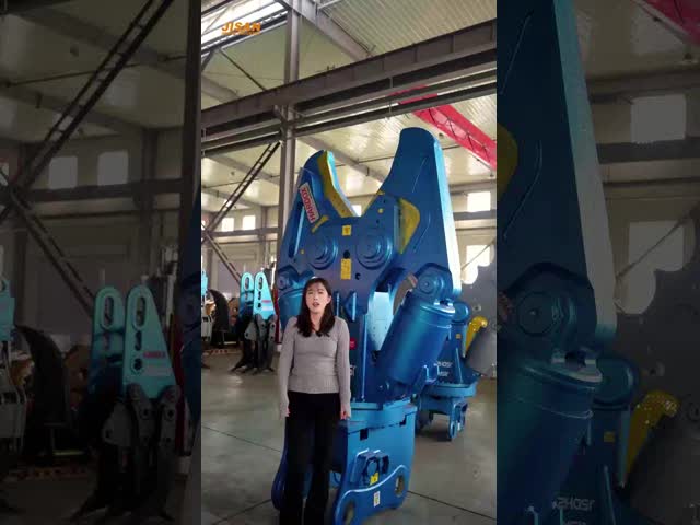 17- Achieve Maximum Productivity With Teyun Tycs450rt Excavator Metal Shears For Scrap Material Cutting And Recovery