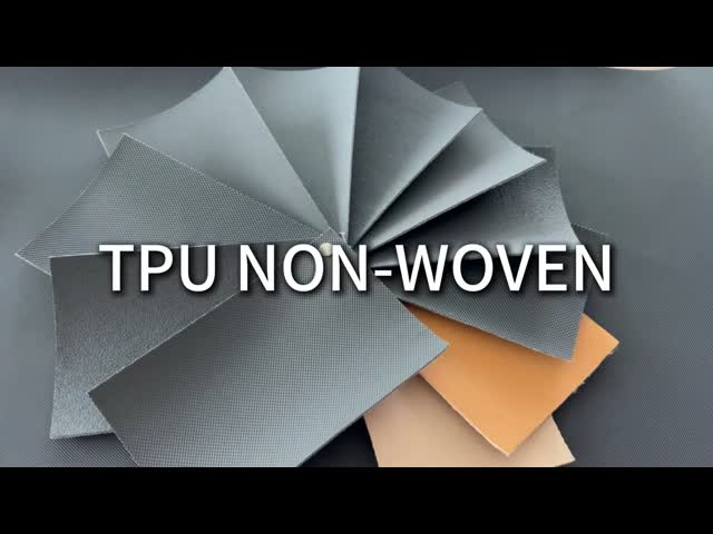 Waterproof & Scratch Resistant Leather Alternative - TPU on Non-Woven