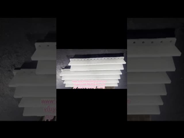 Plastic V Shape Copper V Shape Electroplating Parts For Electroplating line