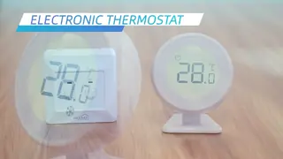 Works With Most Heating Systems Automatic Reset Thermostat ABS Housing Provides Stable And Consistent Temperature Control