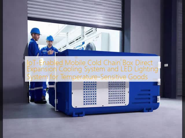 IoT-Enabled Mobile Cold Chain Box with Direct Expansion Cooling System and LED Lighting for Temperature-Sensitive Goods