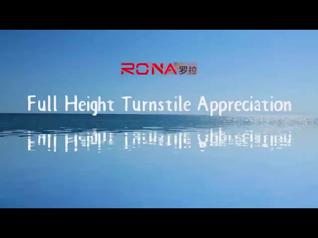 Face Recognition Full High Turnstile Security Pedestrian Revolving Gate Outdoor