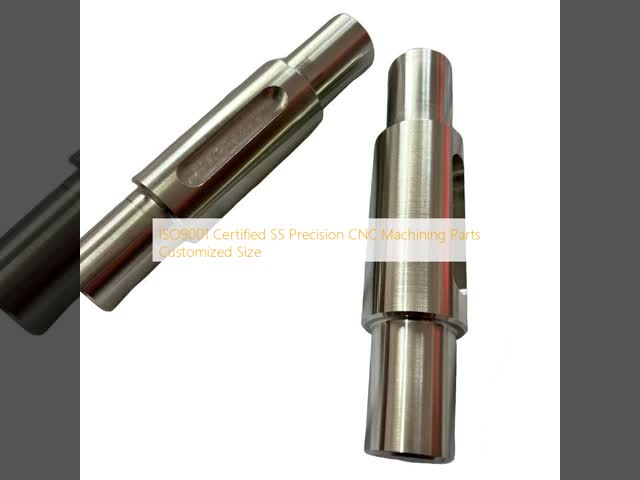 ISO9001 Certified Precision CNC Machining Parts with 100% Inspection and Customized Size