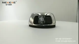 68×322mm LED Bi-Color Navigation Light with Marine Vessel Safety Compliance and Energy Efficient 12V 3W SS304 Design