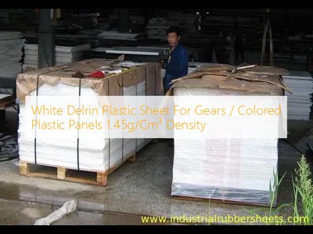 Virgin POM Delrin Plastic Sheet with High Tensile Strength 62Mpa and Wide Working Temperature -30℃ to +165℃