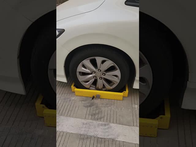 Downhill Direction Anti Theft Wheel Lock Wheel Position