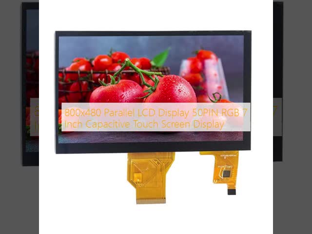 800x480 Parallel LCD Display 50PIN RGB 7 Inch Capacitive Touch Screen Display