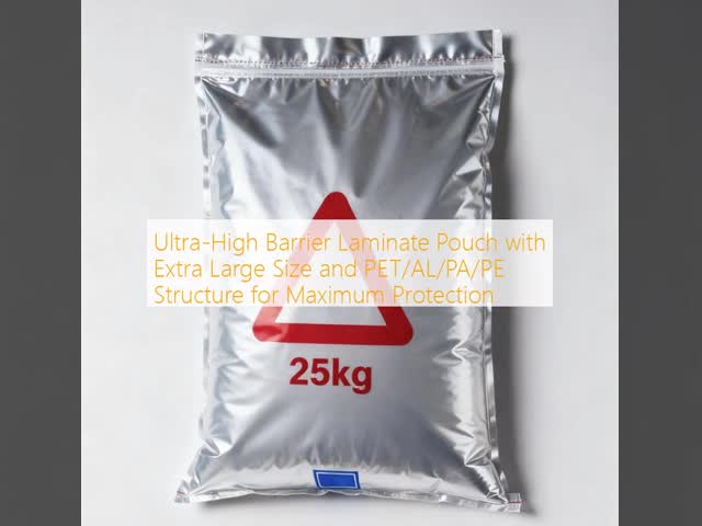 Multi Layer Material Barrier Laminate Pouch For Food Pharmaceutical Industrial