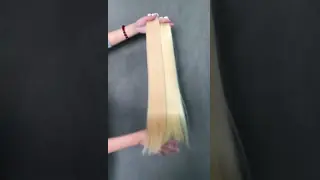 2025 Top Selling 100% Raw Virgin Blonde Human Hair Bundles Weft Light Color Hair Bundles