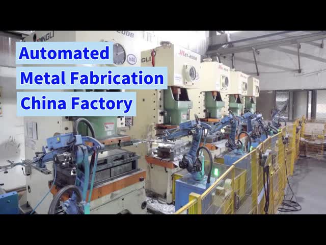 High-Volume Metal Stamping Industrial Components Fabrication