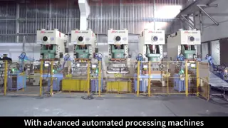 High-Volume Metal Stamping Industrial Components Fabrication