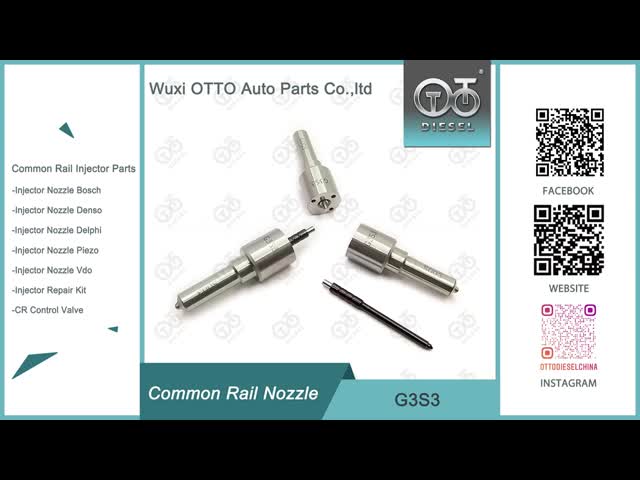 G3S3 DENSO Common Rail Nozzle For Injectors 295050-005# 55567729