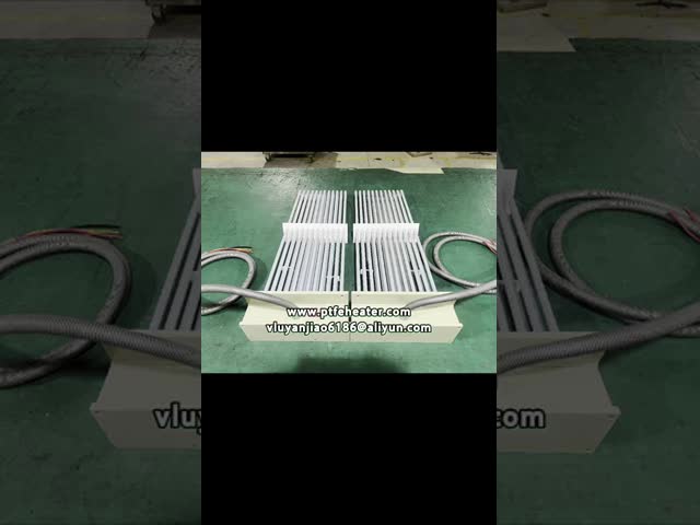 Heater Twelve Element Vertical Shape PTFE Immersion 220V 3P 10KW