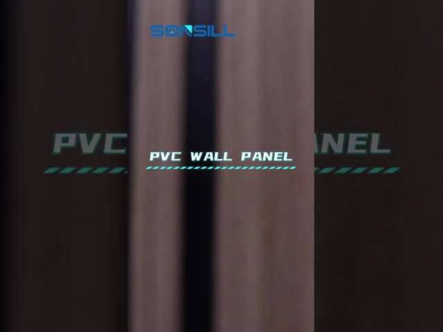 Wood Grain PVC Ceiling Panel For Interior Wall Cost Effective Wall Panel Alternative To Tile Easy Maintenance Wall Board