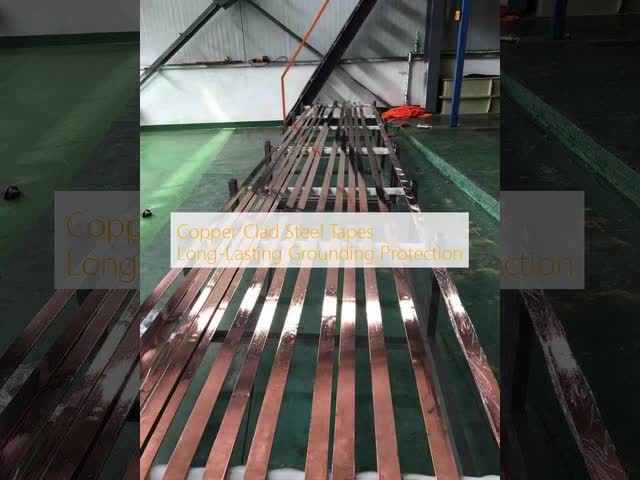 Copper Clad Steel  Tapes Long-Lasting Grounding Protection