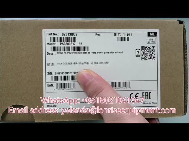 PAC600S12-PB   	
600W AC power module (after the front airway, power panel side outlet)