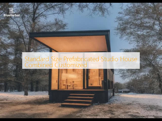 Standard Size Prefabricated Studio House Combined Customized