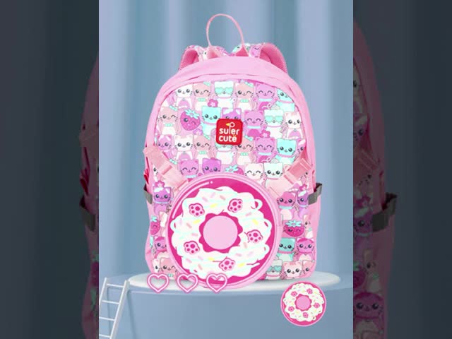 Supercute 2 In 1 Shoulder Bag And Children School Bag Kids School Bag Manufacturer