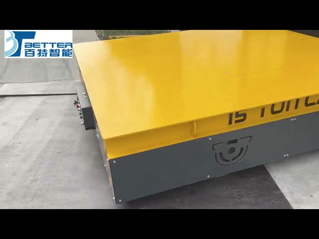 Heavy Duty Omnidirectional Transfer Cart with Automatic Safety Stop Function
