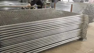PVC Coating 2x2 Welded Wire Fence Panels For Building Agriculture