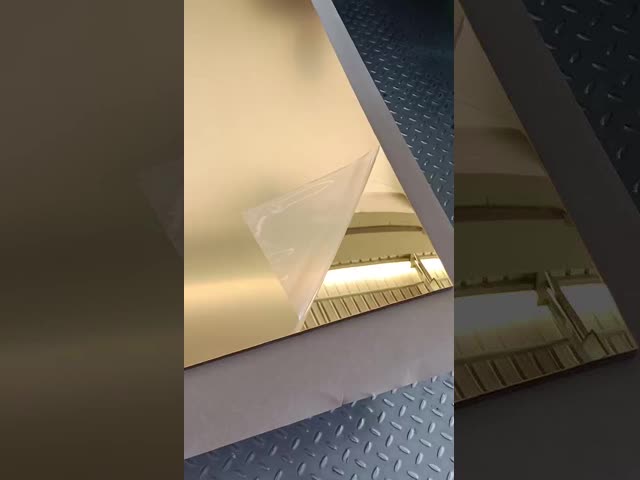 1220*2440mm gold mirror acrylic sheet with best price
