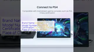 HDR IPS Gaming 17.3 Inch Portable Monitor 2560 X 1440P Computer Display