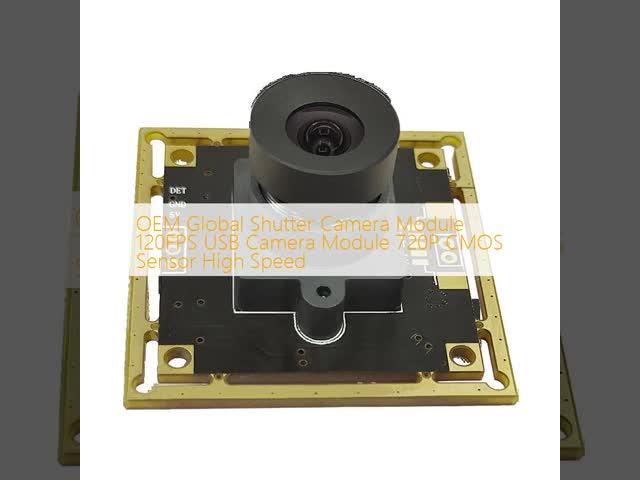 OEM Global Shutter Camera Module 120FPS USB Camera Module 720P CMOS Sensor High Speed