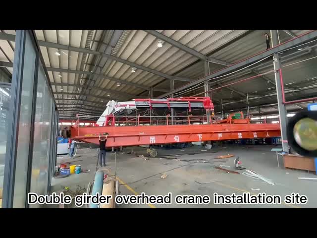 Running Top Crane End Carriage Overhead Crane Beam Double Girder