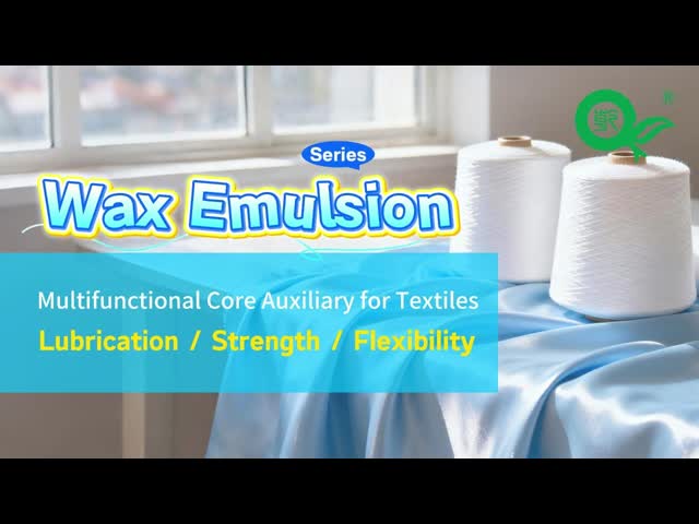 Textile Wax Emulsion for Yarn Strength and Fabric Softness